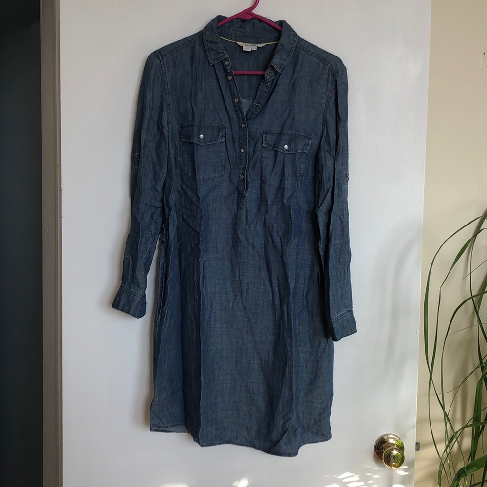 Boden chambray dress size 8